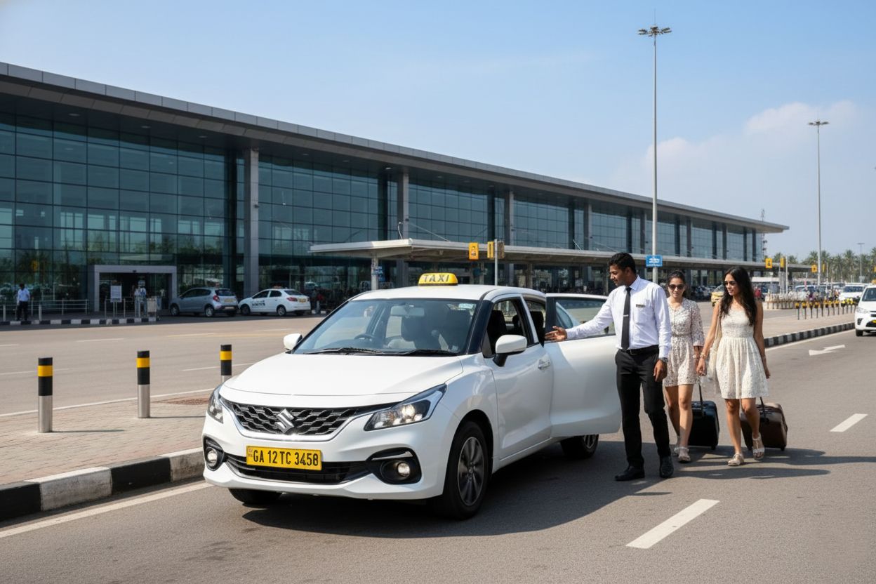 cabs in goa airport