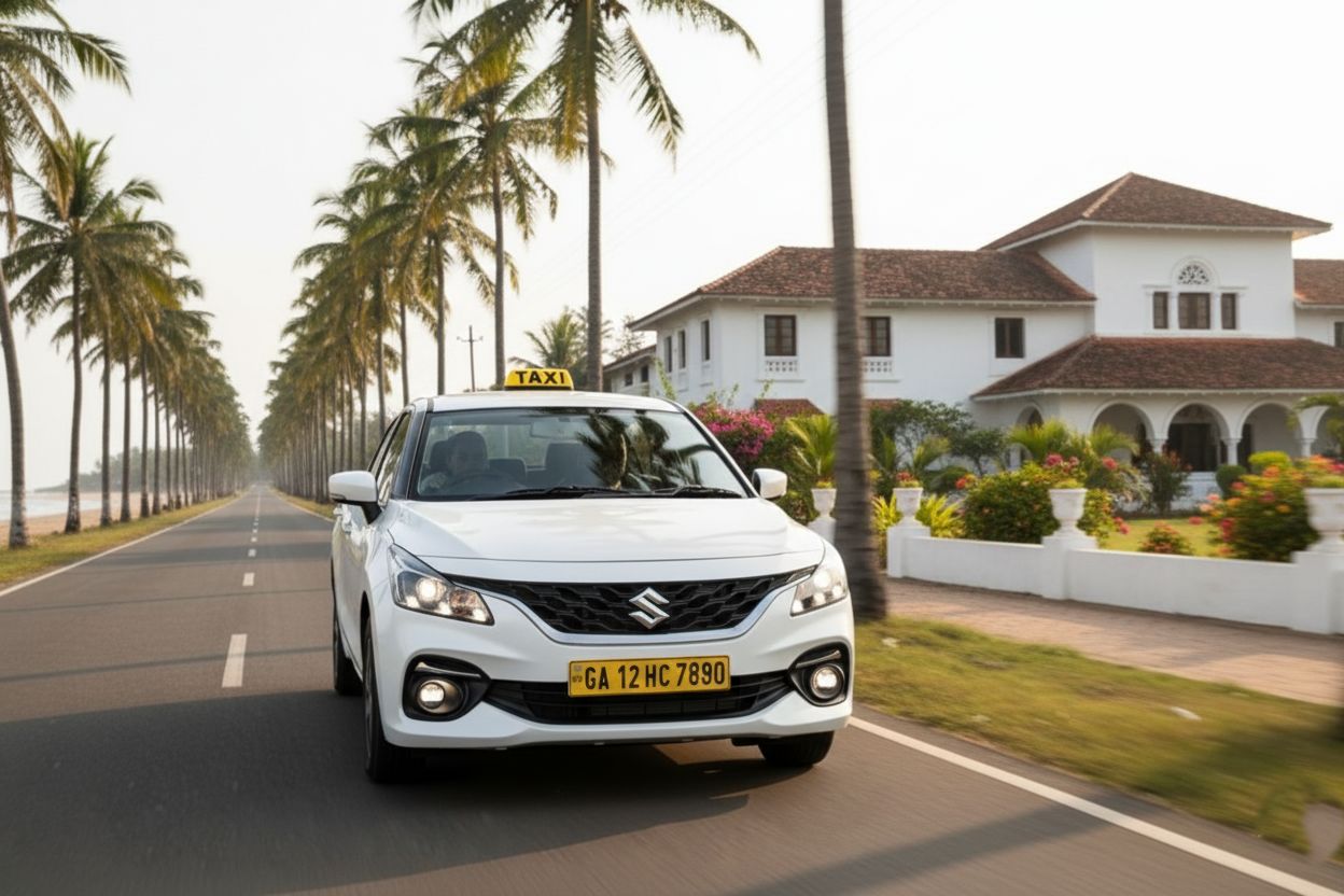 best cab service in goa