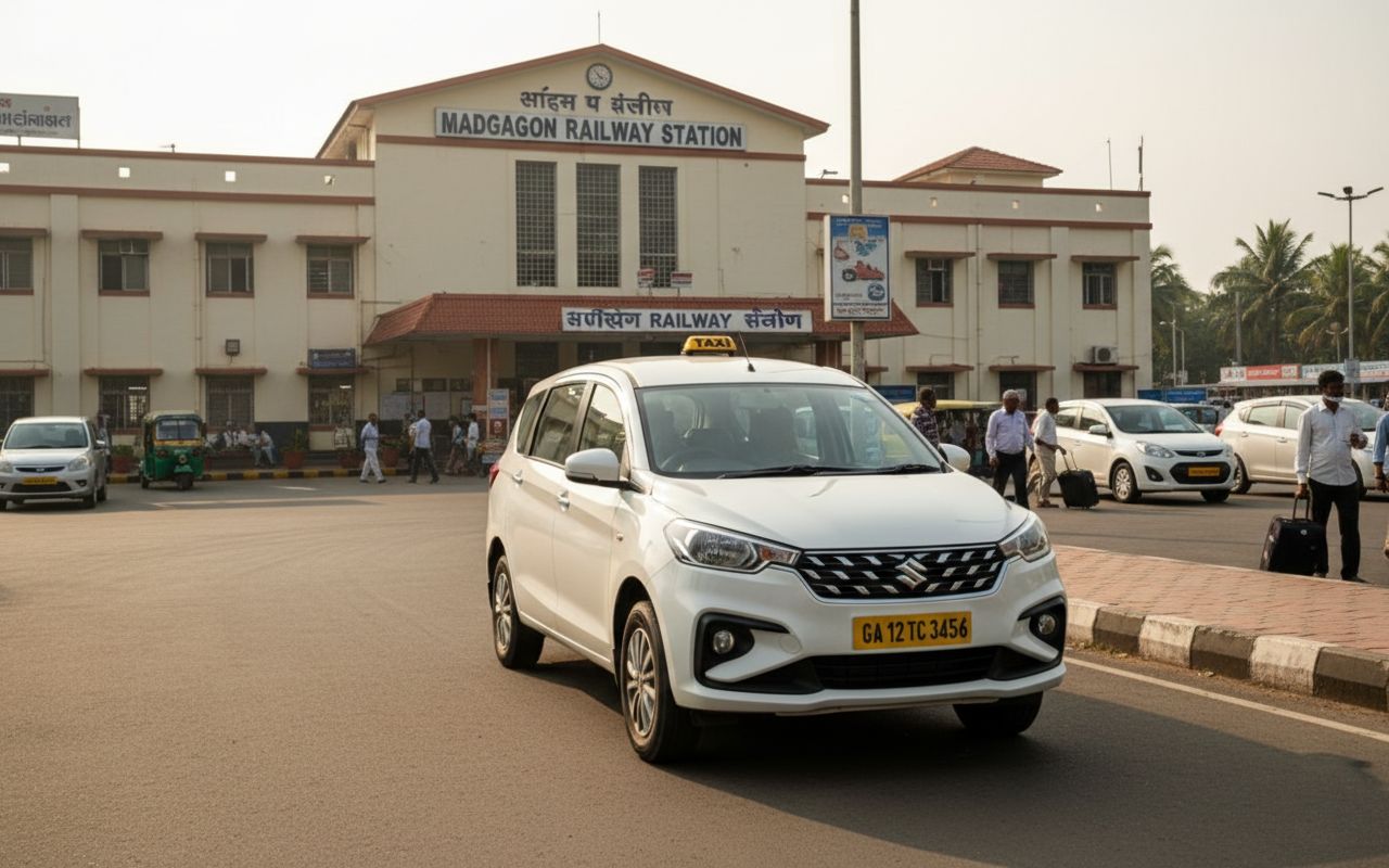goa railway station taxi