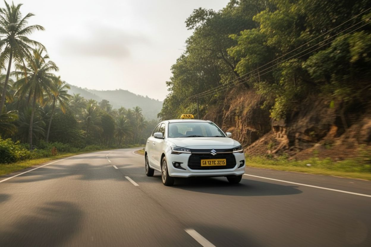 Cab service in goa